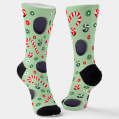 Hockey Kerstcadeausokken Sokken (Gebogen)