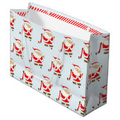 Hockey kerstfeestdag grote cadeautas (Voorkant Gekanteld)