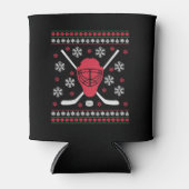 Hockey Kerstmis Blikjeskoeler (Voorkant)