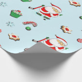 Hockey Kerstmis Cadeaupapier (Hoek)