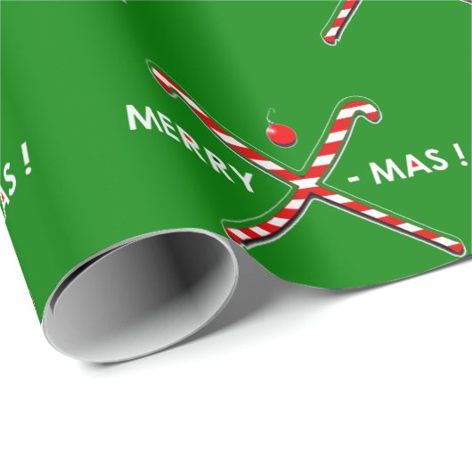 Hockey Kerstmis Cadeaupapier (Rol Hoek)