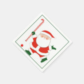 Hockey Kerstmis Servet (Hoek)