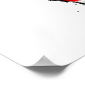 Hockey-kerstPoster Poster (Hoek)