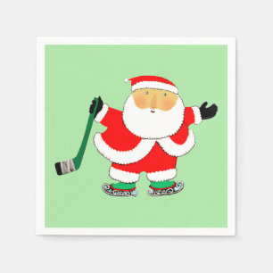 Hockey Kerstvakantie Feest Servet