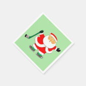 Hockey Kerstvakantie Feest Servet (Hoek)