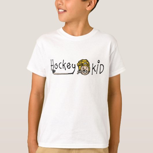 Hockey Kind Yellow T-shirt (Voorkant)