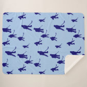 Hockey Kinder Sherpa deken (Voorkant (horizontaal))