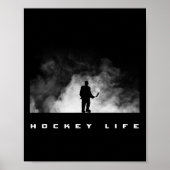 Hockey Kleding - Hockey IJshockey Speler Gift 1 Poster (Voorkant)