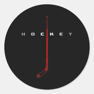 Hockey Kleding - Hockey Ronde Sticker