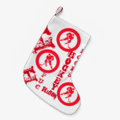 Hockey Kleine Kerstsok (Voorkant (Hangend))