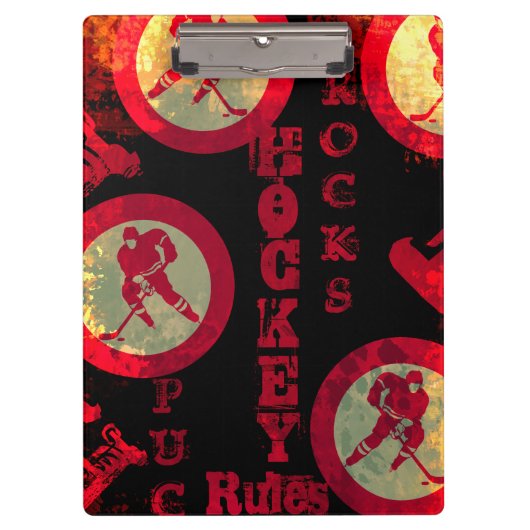 Hockey Klembord (Voorkant)