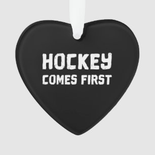 Hockey komt eerst ornament