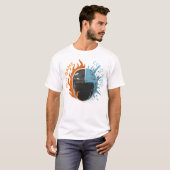 Hockey Kunst T-shirt (Voorkant volledig)