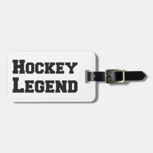 Hockey Legend Bagagelabel