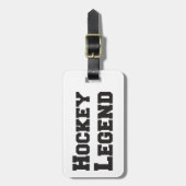 Hockey Legend Bagagelabel (Voorkant verticaal)