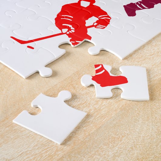 Hockey Legpuzzel (Zijkant)