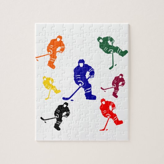 Hockey Legpuzzel (Verticaal)