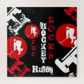 Hockey Legpuzzel (Verticaal)