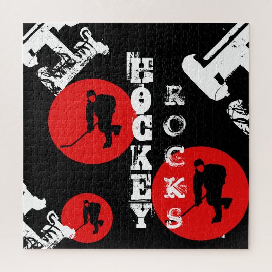 Hockey Legpuzzel (Verticaal)