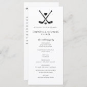 Hockey Liefde Ceremonie Programma (Voorkant / Achterkant)