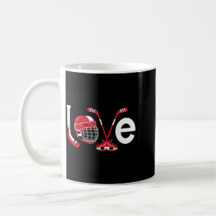 Hockey Liefde Valentijn Schaatsen Sticks Hart Koffiemok