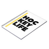 Hockey Life.-2 Notitieboek (Linkerzijde)