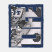 Hockey Life Hockey Gear on Ice Fleece Deken (Voorkant)