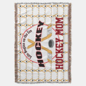 Hockey Life Hockey mama Deken (Voorkant Verticaal)
