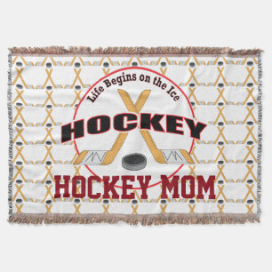 Hockey Life Hockey mama Deken