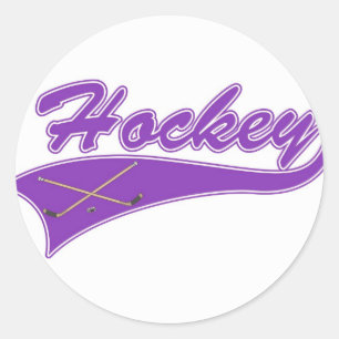 Hockey Logo Ronde Sticker