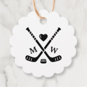 Hockey Love Bedankjes Labels (Voorkant)