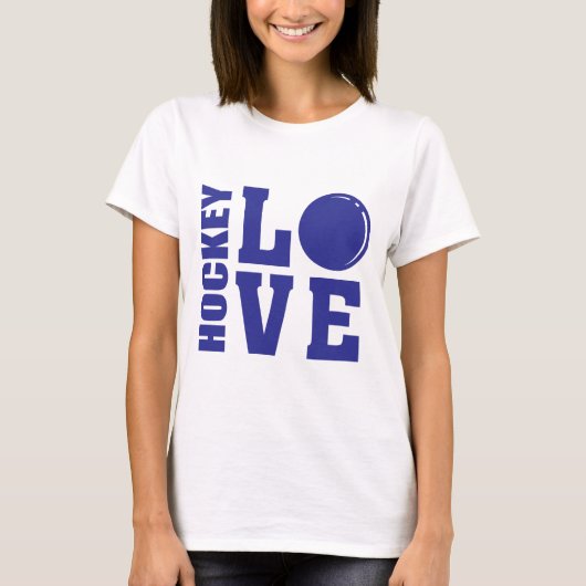 Hockey Love, Field Hockey t-shirt (Voorkant)