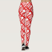 Hockey Love Print Leggings (Achterkant)