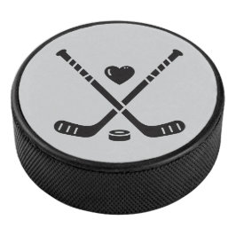 Hockey Love Puck