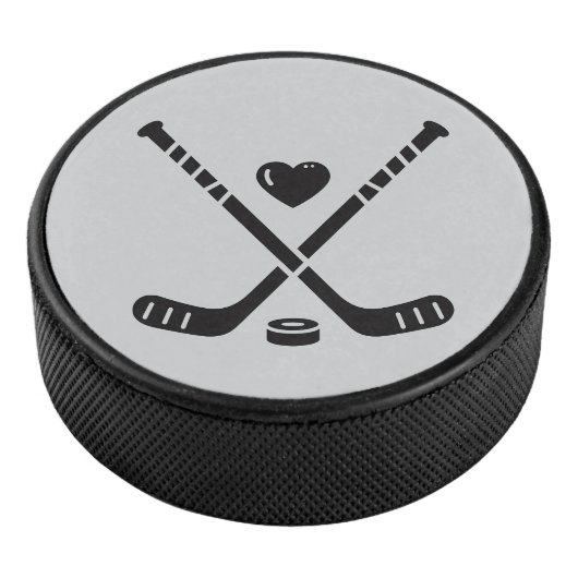 Hockey Love Puck (3/4)