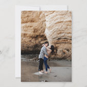 Hockey Love Wedding Save The Date (Achterkant)