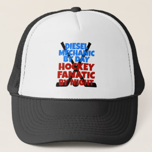 Hockey Lover Diesel Mechanic Trucker Pet
