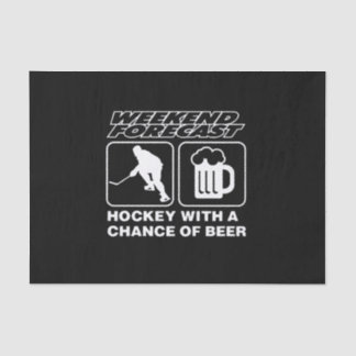 Hockey Lover | Hockey met kans op bier Tissuepapier