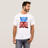 Hockey Lover Koffiedrinker T-shirt (Voorkant volledig)