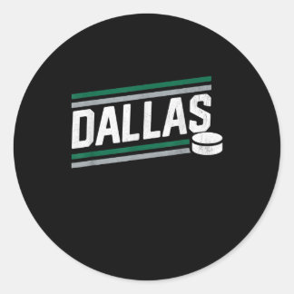 Hockey Lover| Kool Dallas Hockey Power Play Ronde Sticker