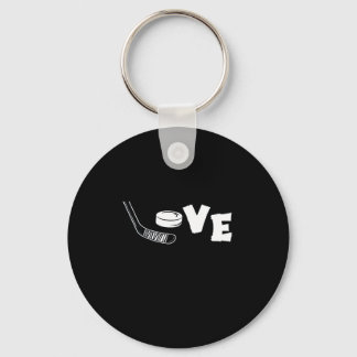 Hockey Lover | My Favorite Is Hockey Sleutelhanger