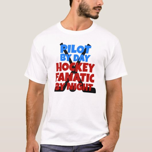 Hockey Lover Pilot T-shirt (Voorkant)