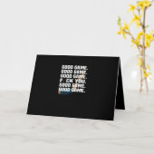 Hockey Lover | This Hockey Match Is Just Good Game Kaart (Gele Bloem)