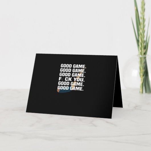 Hockey Lover | This Hockey Match Is Just Good Game Kaart (Voorkant)