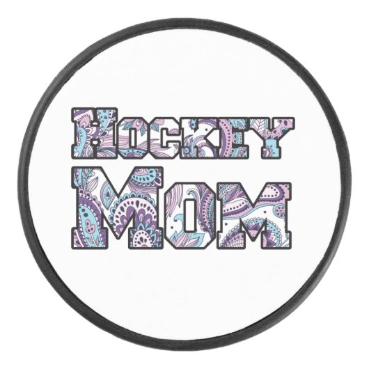 Hockey Ma Paisley Puck (Voorkant)