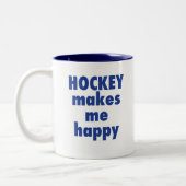 HOCKEY maakt me blij met mok (Links)