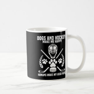 Hockey maakt me ijshockey blij speler cadeau straf koffiemok