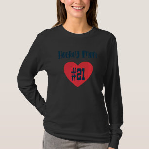 Hockey Mam 21 Hart T-shirt