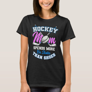 Hockey Mam besteedt meer aan Schaatsen dan schoene T-shirt