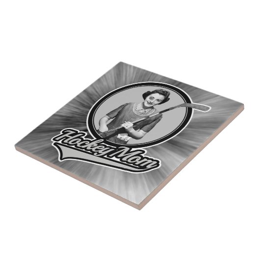 Hockey Mam Ceramic Tile Tegeltje (Zijkant)